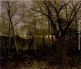 Leon Germain Pelouse Les Premieres Feuilles painting